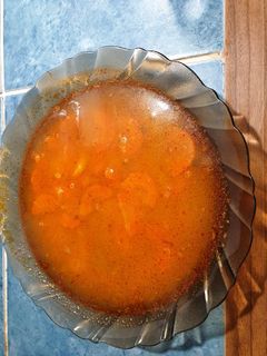 Zöldborsó leves recept fotója