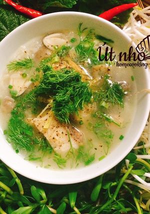 Hình của món Cháo cá lóc.