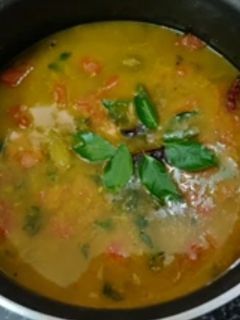 A picture of Green Moong Dal Curry.