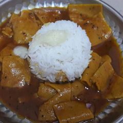 A picture of Dal dhokali.