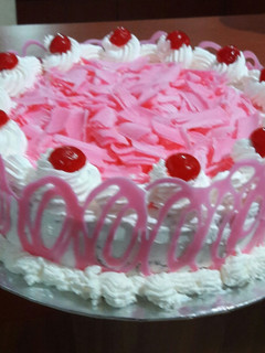 Foto resep Pink Forest Cake