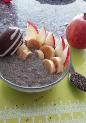 Una foto de Pudding de semillas de Chía 🥄