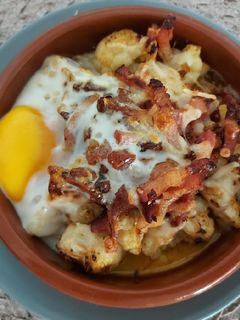 Una foto de Keto: revolconas gratinadas de coliflor