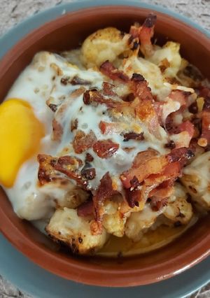 Foto principal de Keto: revolconas gratinadas de coliflor