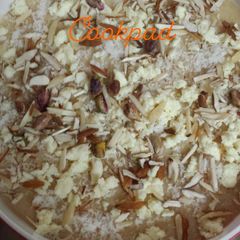 A picture of Rice kheer.