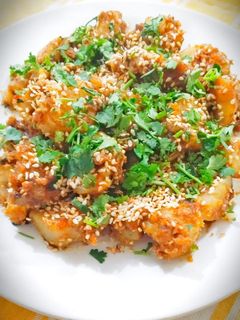 शकरकंद की चाट (Shakarkand ki chaat recipe in Hindi) रेसिपी मुख्य फोटो