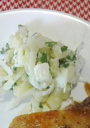 Una foto de Papas mayo