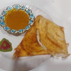 A picture of Butter Masala Dosa.