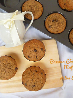 Foto resep Banana Choco Chips Muffin