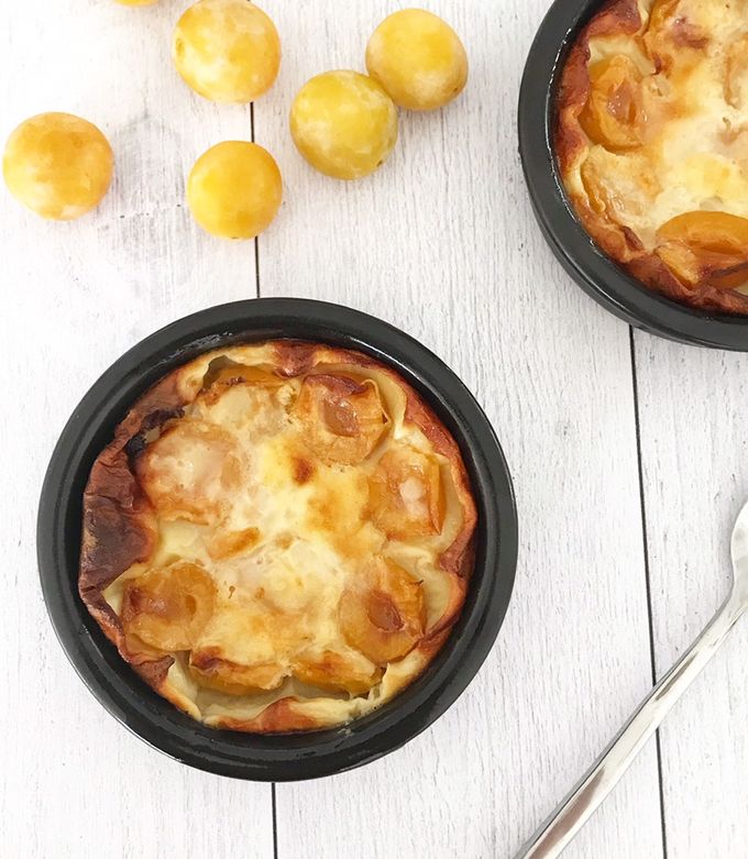 Une photo de Clafoutis aux mirabelles