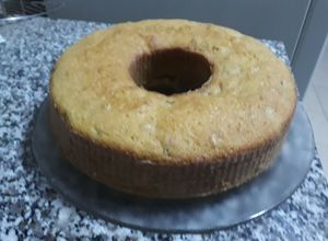 Una foto de Torta ligera de Nueces