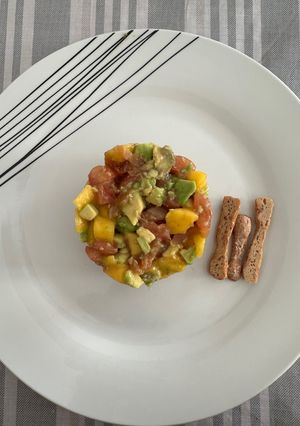 Una foto de Tartar de Salmón Ahumado