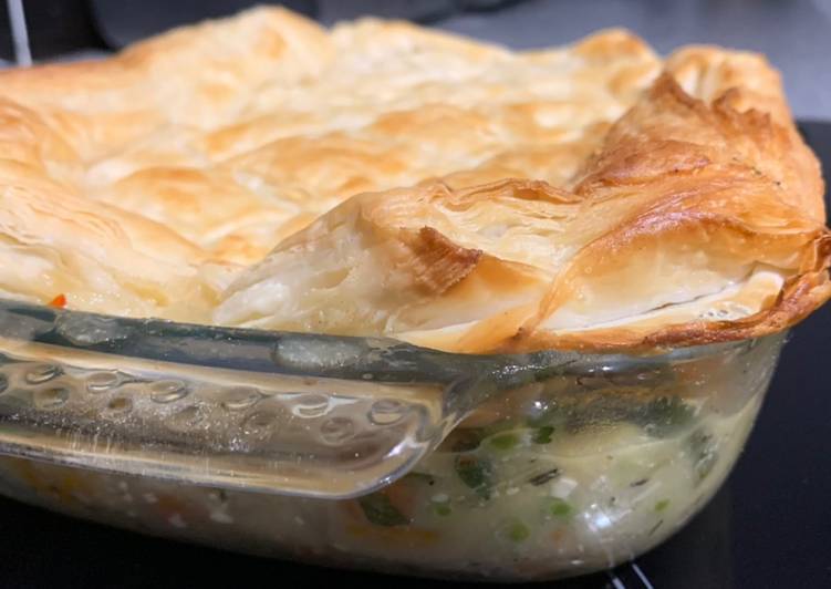 Easiest Way to Prepare Perfect Pretend chicken pie (vegan)