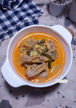 Foto resep Lodeh Tewel Kacang Panjang