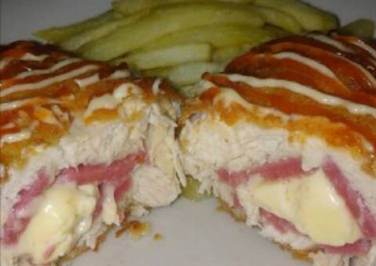 Resep Chicken Cordon Bleu Anti Gagal