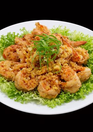 Hình của món SP.0554 - Tôm Kim Sa.