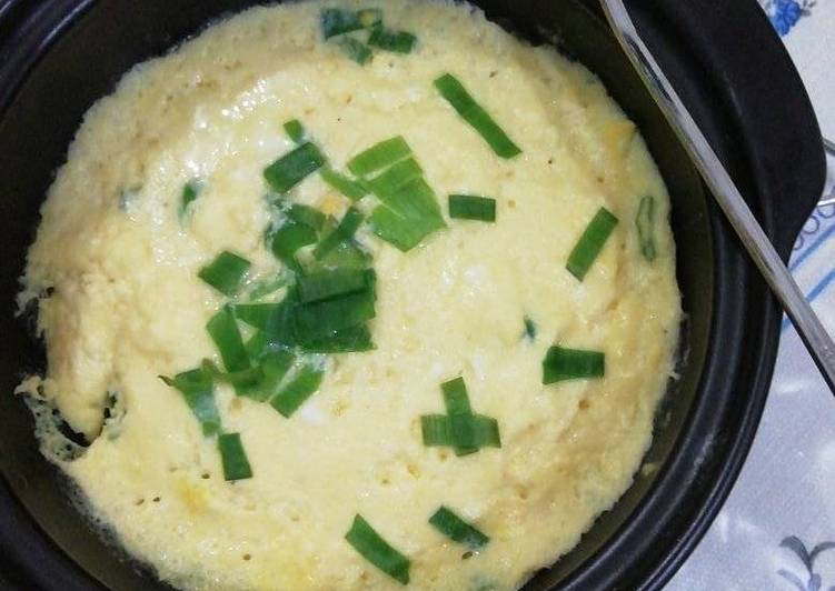 Resep Korean steam egg ttukbaegi yang Bikin Ngiler