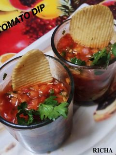 टोमाटो डिप(Tomato dip recipe in Hindi) रेसिपी मुख्य फोटो