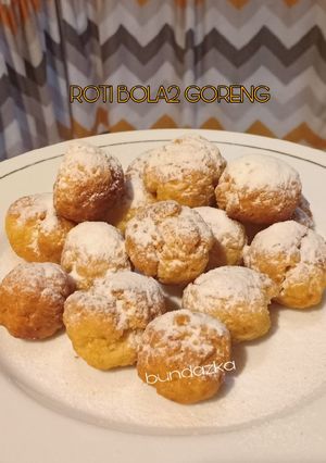 Foto resep Roti bola2 goreng empuk gurih