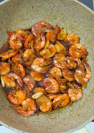 Foto resep Udang saus Inggris