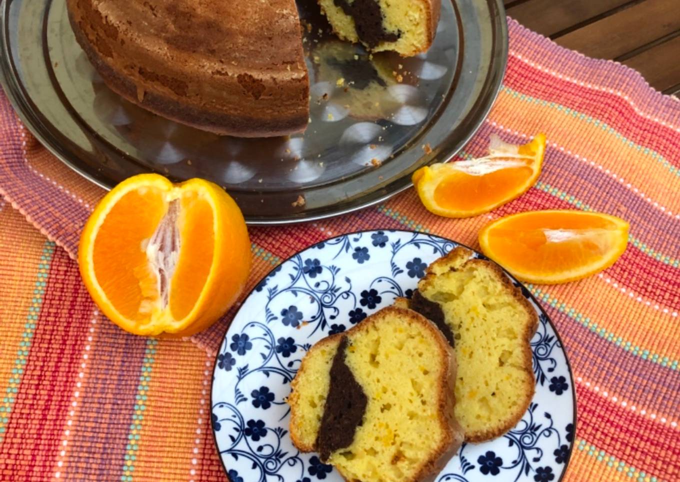 Whole Orange Chocolate Cake