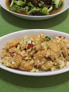 Foto resep Udang Goreng Tepung Saus Telur Asin (made easy ✌)