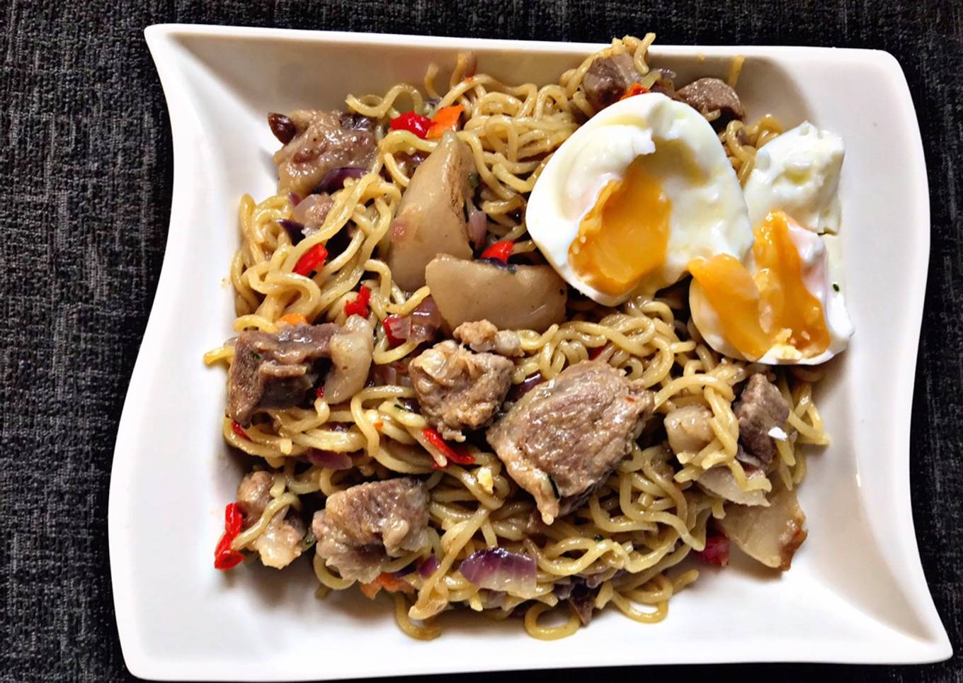 Pork Chop Noodles redefined