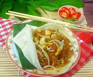 Resep Mudah Lumpiah Basah jajanan Bandung Gurih Mantul