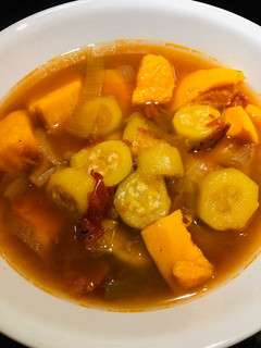 A picture of Crockpot 5 -Spice Veggie Soup.