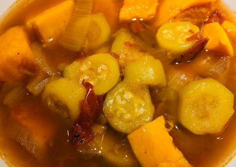 Easiest Way to Make Ultimate Crockpot 5 -Spice Veggie Soup