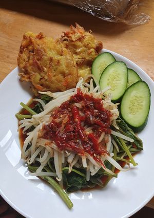 Foto resep Rujak Kangkung