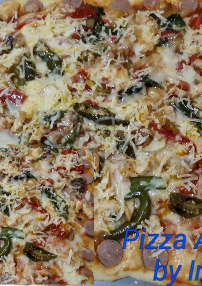 Foto resep Pizza Ayam 🍕 Simpel dan Enak