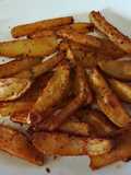 Patatas condimentadas al horno