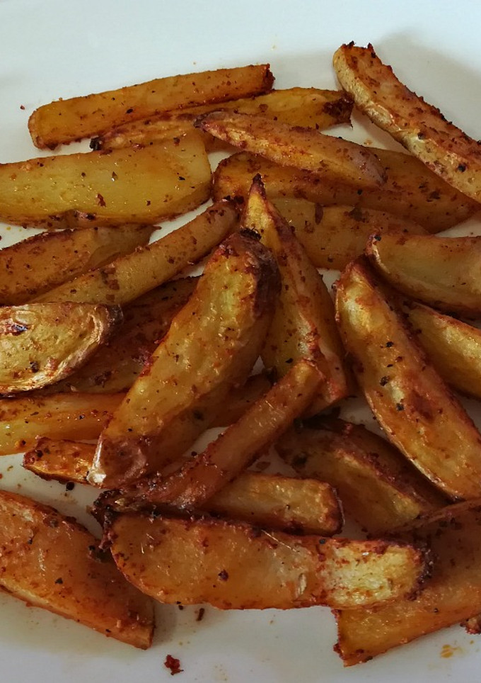 Una foto de Patatas condimentadas al horno