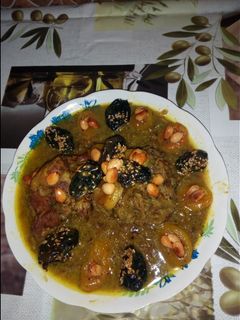 صورة لوصفة اللحم بالبرقوق ولا أروع