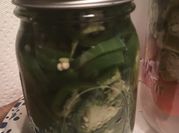 A picture of pickled jalapenos