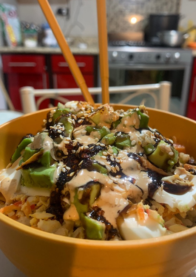 Una foto de Arroz chino