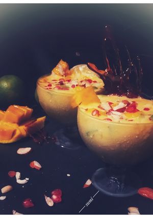 ম‍্যাঙ্গো কাসর্টাড (mangocustard recipe in Bengali) রেসিপির প্রধান ছবি