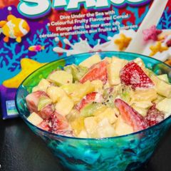 Easy Marshmallow Fruit Salad A picture of Easy Marshmallow Fruit Salad.