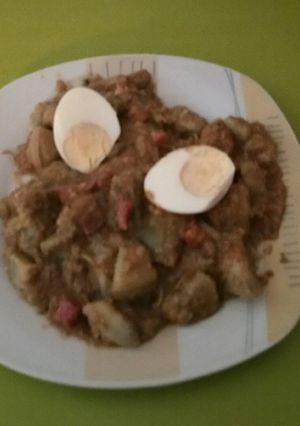 Foto principal de Alcachofas rehogadas con tacos de jamón