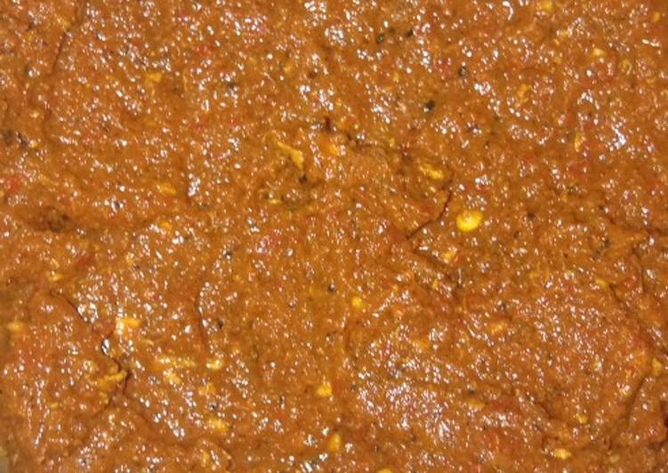 Red chilli Chutney Red chilli Chutney
