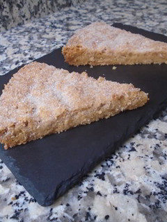 Una foto de Galletas de mantequilla y almendra
