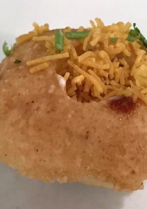 A picture of Masala Puri.
