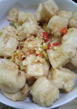 Foto resep Tahu goreng cabai garam