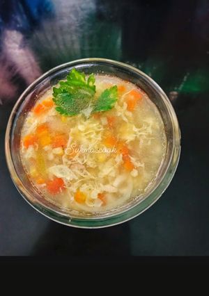 Foto resep Sop Jagung Telur
