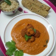 A picture of Bottle guard kofta curry (Jain/regular).