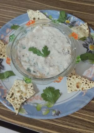 પાપડ નું રાઇતું (Papad Raita recipe in Gujarati) રેસીપી મુખ્ય ફોટો