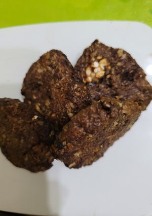 Una foto de Masitas de manteca de maní y cacao