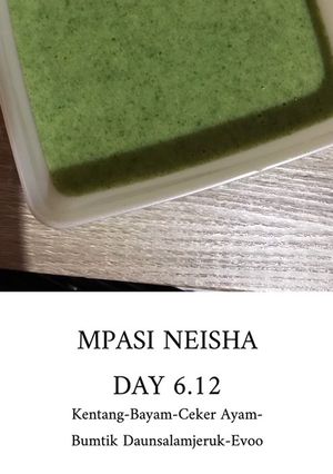 Foto resep Mpasi 6 bulan 12 hari (tanpa slowcooker)