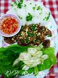 Grilled Beef with Banh Hoi Noodles